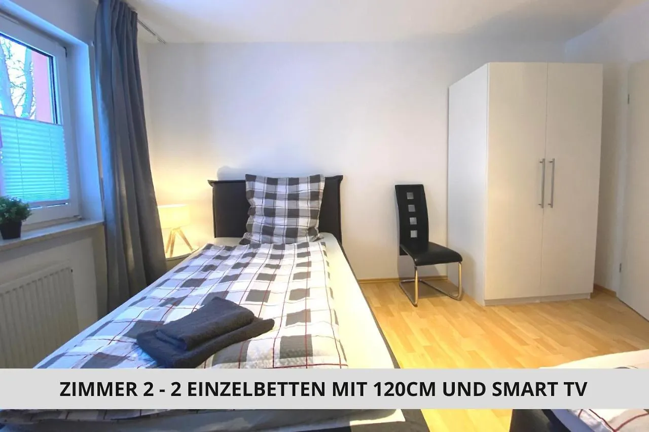 Easy Sleep 2 - Fewo Mit 5 Betten - 3 Schlafzimmer Bis 5 Personen - Monteure Willkommen Apartment Bayreuth 0*,  Germany