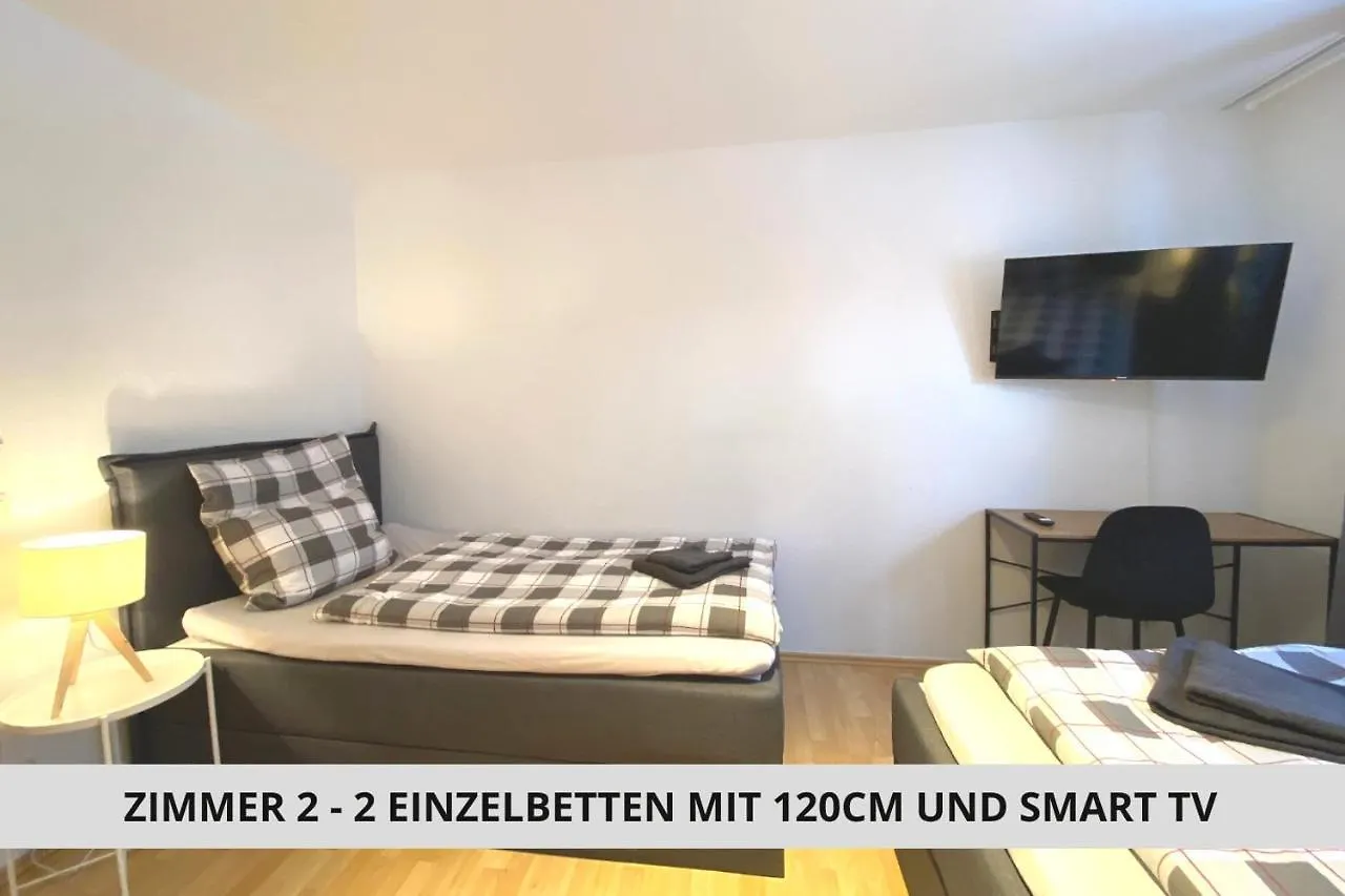Easy Sleep 2 - Fewo Mit 5 Betten - 3 Schlafzimmer Bis 5 Personen - Monteure Willkommen Apartment Bayreuth