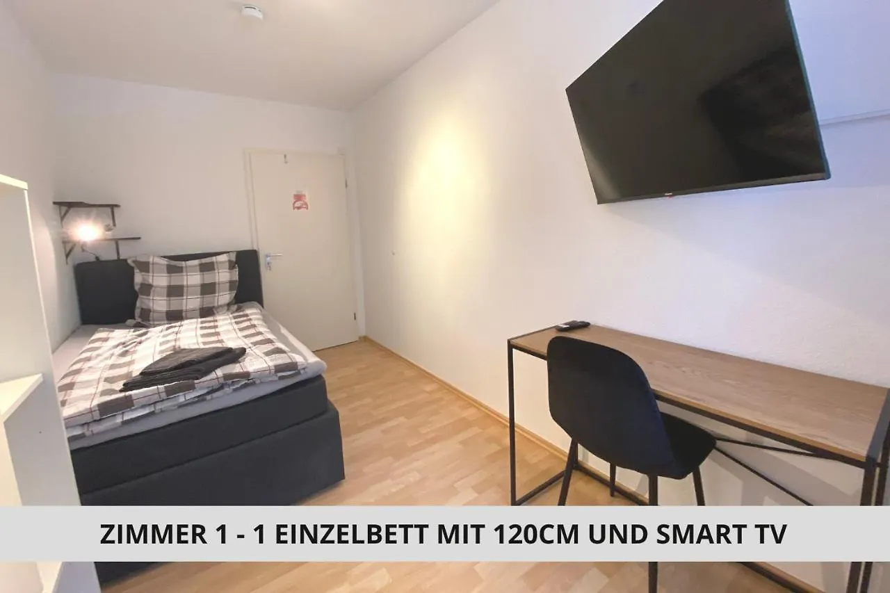 Easy Sleep 2 - Fewo Mit 5 Betten - 3 Schlafzimmer Bis 5 Personen - Monteure Willkommen Apartment Bayreuth