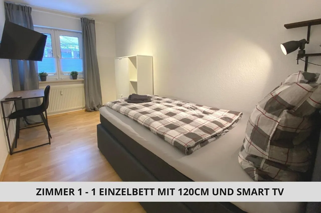 Easy Sleep 2 - Fewo Mit 5 Betten - 3 Schlafzimmer Bis 5 Personen - Monteure Willkommen Apartment Bayreuth